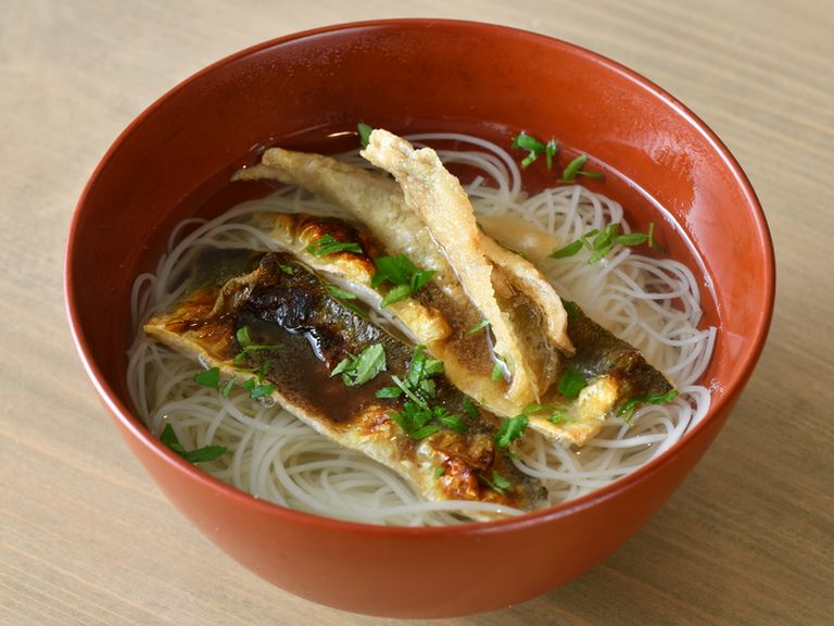あゆそのものを味わうことができる一杯『あゆそうめん』