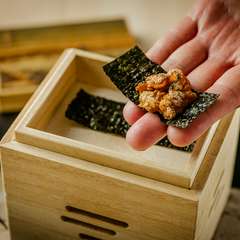 『ウニの塩焼き』