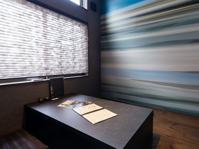 海をイメージした設えに心が和む、プライベートな空間