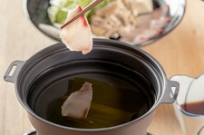 夜の人気鰤しゃぶコースをランチ用にギュっと凝縮しました。