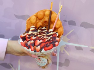 時間がたってもおいしい秘密は、こだわりの生地にあり