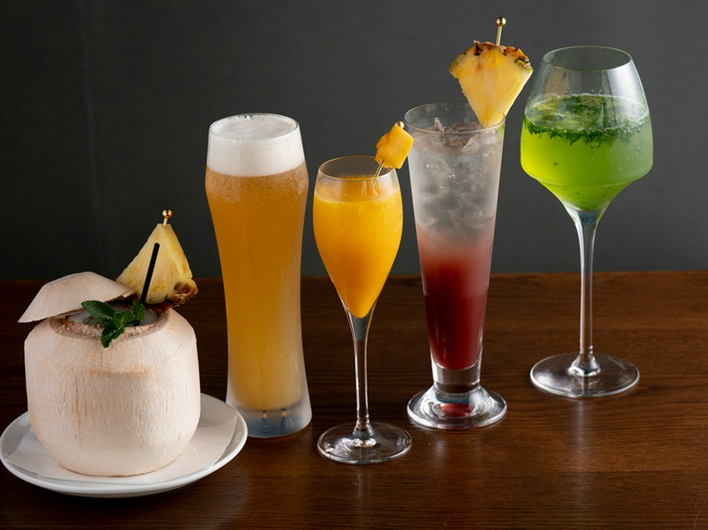 南国をイメージした清涼感いっぱいの爽やかカクテル