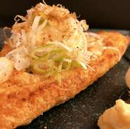 定義山三角油揚げ