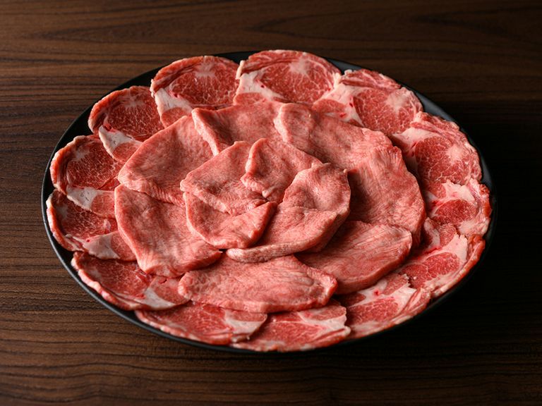 『黒毛和牛タンの盛り合わせ』※要予約