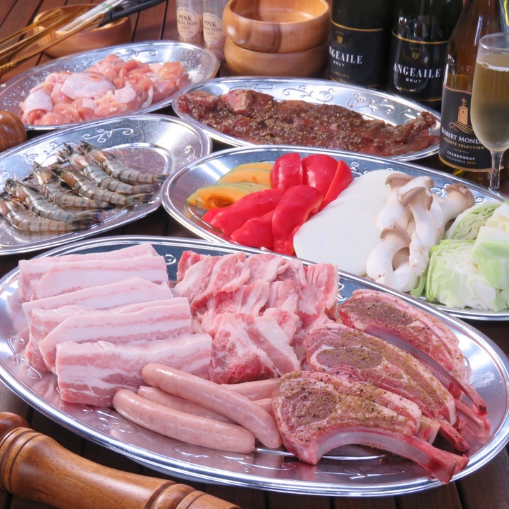 [Domestic Beef BBQ Special Plan!] A luxurious plan offering domestic beef! Includes 2 hours of all-you-can-drink