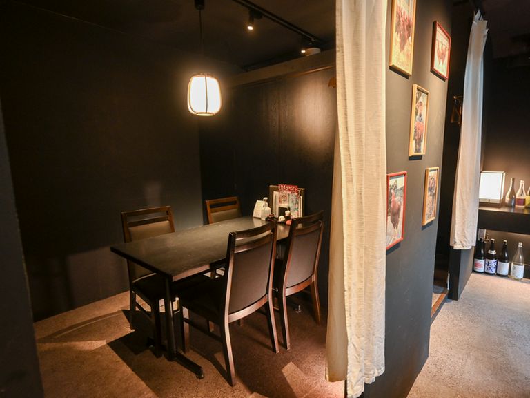 全席が個室仕様のプライベート空間を完備