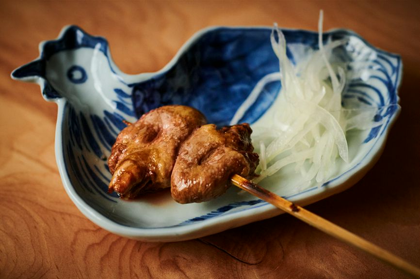 滋賀県淡海地鶏と千葉県水郷赤鶏を使った『おまかせコースの焼鳥』