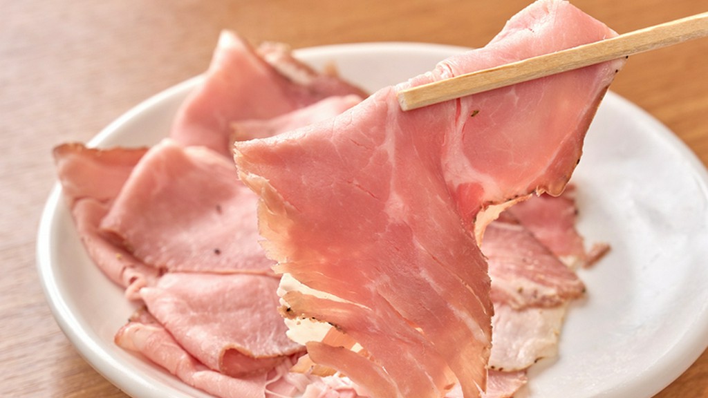 低温調理し、産地で瞬間冷凍した「豚チャーシュー」