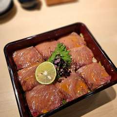 【ランチ】寒ブリ胡麻だれ重