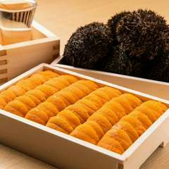 新鮮な雲丹をシンプルかつ贅沢に