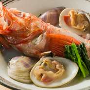 素材の鮮度、本来の旨さを活かした調理法にてご提供。栄養価も高く身は柔らかく脂のりが非常にいい高級魚