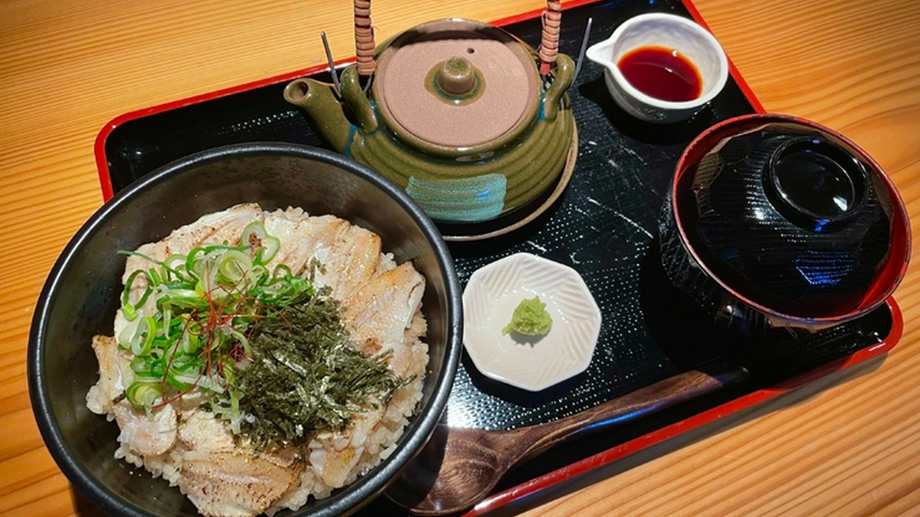 3回おいしくいただける『のどぐろまぶし丼』