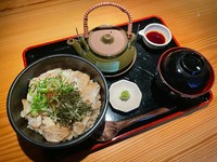 3回おいしくいただける『のどぐろまぶし丼』