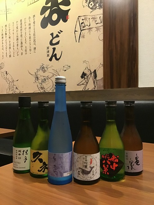 日本酒にこだわっている