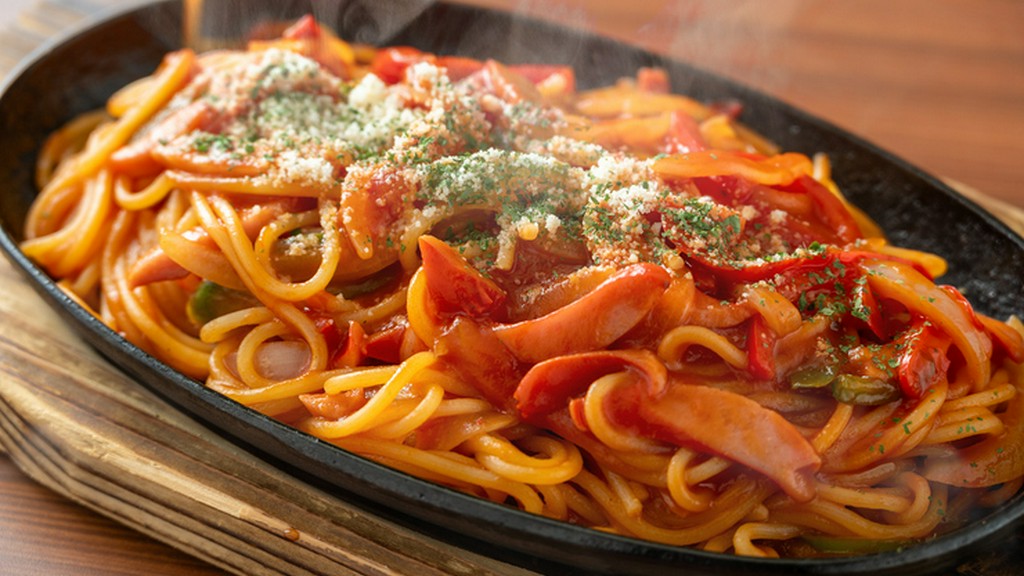 昭和喫茶のナポリタン