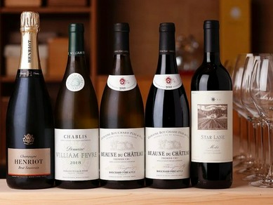 『ワインペアリングコース』で鮨とワインに舌鼓