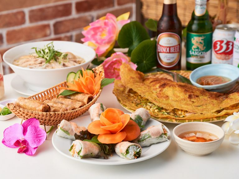 味もバランスも重視する方に。華やかな料理は女子会にもぴったり