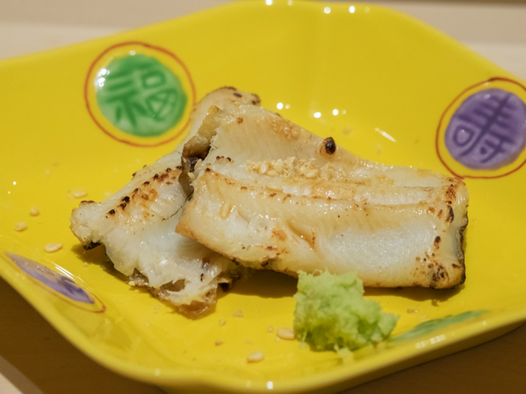 活穴子の白焼き