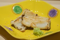 活穴子の白焼き