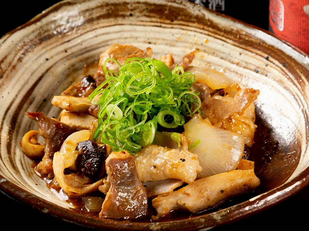 コラーゲンたっぷり。美容にうれしい『ホルモン炒め』