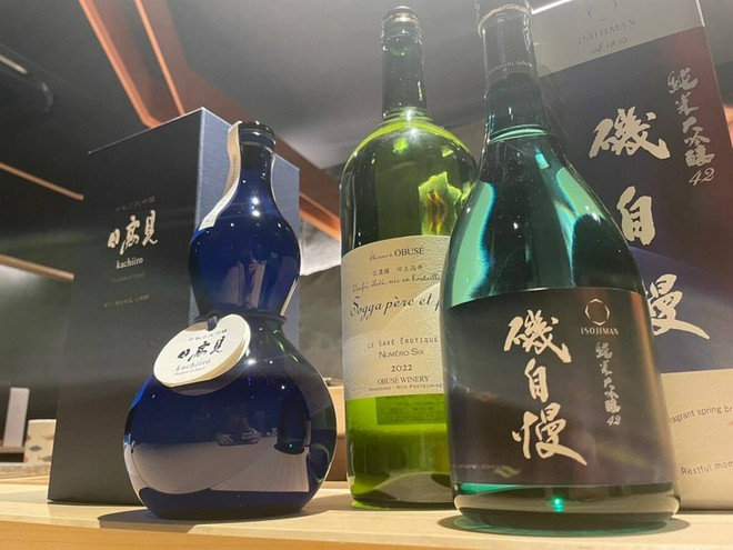日本酒にこだわっている