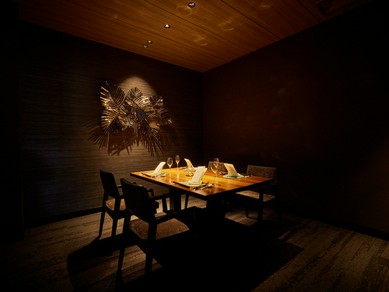 個室ならではのプライベート感に満足のひとときを