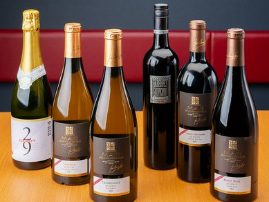 選りすぐりのワイン。料理との絶妙なマリアージュを楽しむ