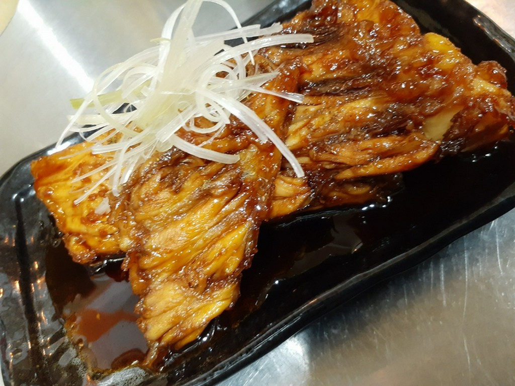 ハーモニカの煮付け