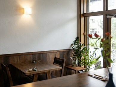 シャンパーニュ片手にランチデート