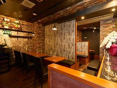 お洒落な空間で大切な方とのお食事を