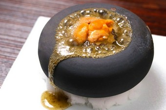 旬の高級食材を使用した料理