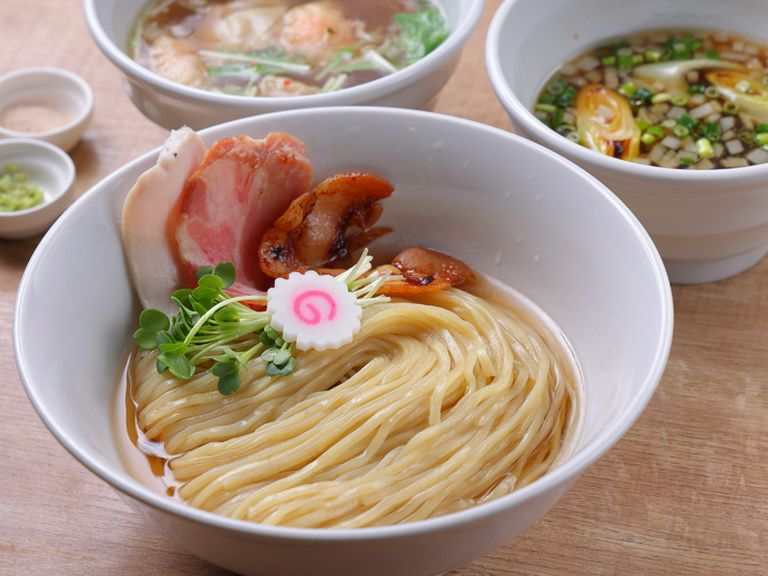 昆布の旨み・椎茸の甘みが広がる『昆布水つけ麺』