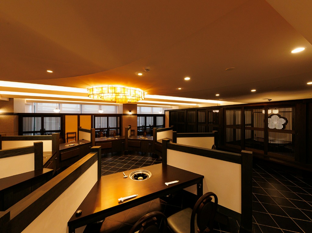 車イスの方でも気兼ねなく寛げる。バリアフリーの店内