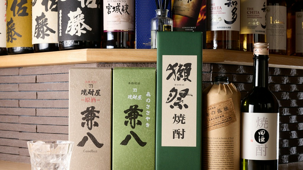 和の美酒が豊富に揃えられており、飲み放題でも本格派