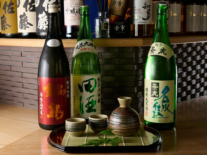 日本酒にこだわっている