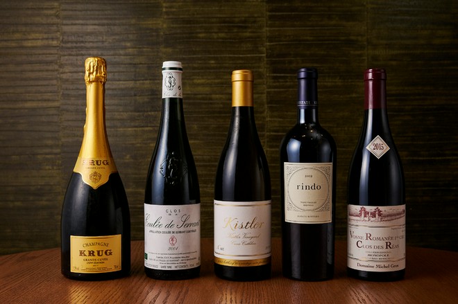 ワインにこだわっている