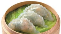 パクチー入りエビ蒸し餃子の王様