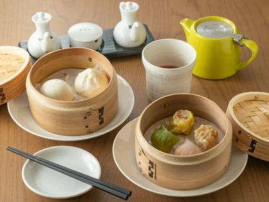 アツアツ飲茶と中国茶を堪能『飲茶ランチセット』