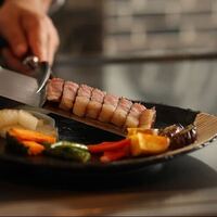 [Hidangan Makan Malam] Hidangan daging sapi Kobe premium potongan langka spesial <110g> 12.820 yen (1 minuman gratis *Bir draft juga tersedia)