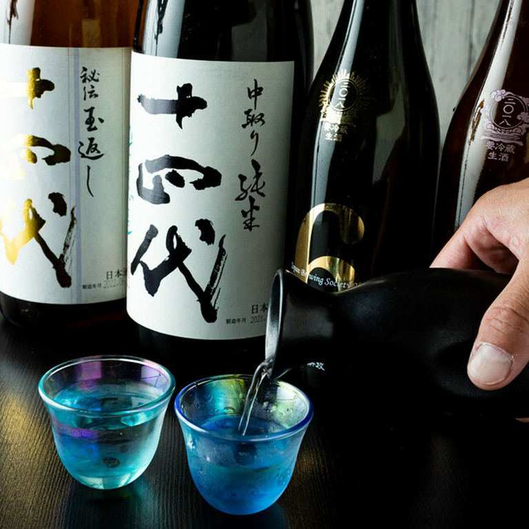 常時40種類以上の品揃え『日本酒』
