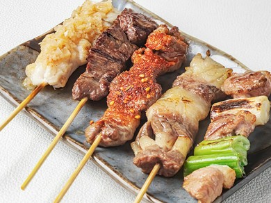 ジビエ串焼き5種盛り合わせ