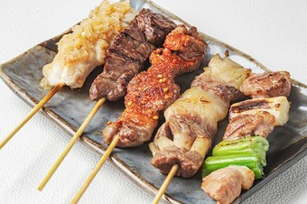 ジビエ串焼き5種盛り合わせ