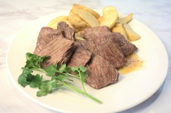 国産ハラミのステーキフリット