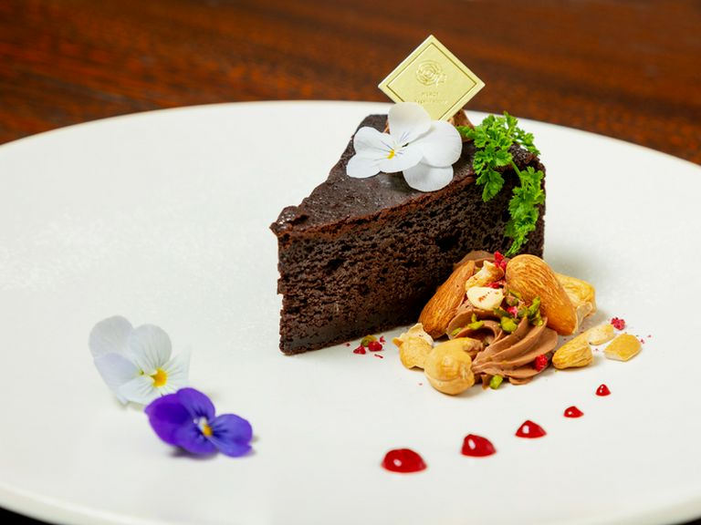 有機チョコと豆腐でつくったグルテンフリーの『ガトーショコラ』