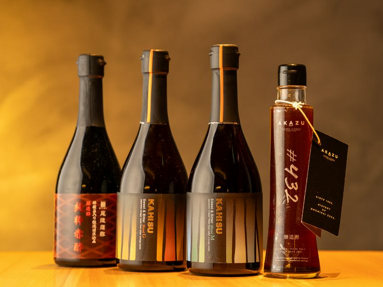 料理に華を添える、こだわりの「酢」