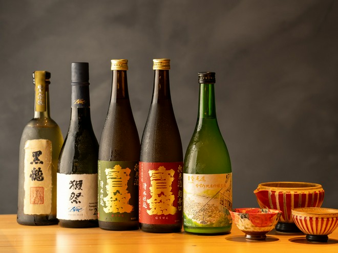 日本酒にこだわっている