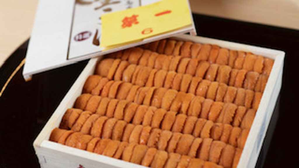 鮮やかな色ととろける甘み！人気メニューの『ウニ』