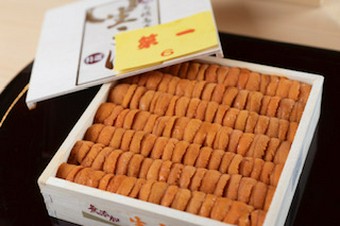 鮮やかな色ととろける甘み！人気メニューの『ウニ』