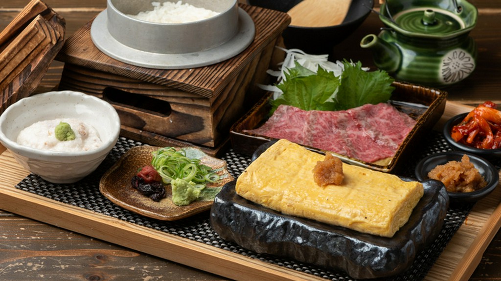 牛と米の最高級贅沢メニュー！『島御膳』