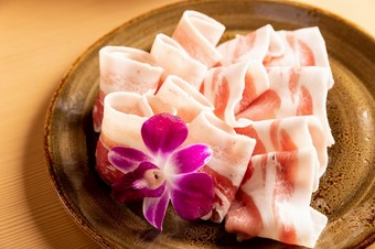 【人気№１コース】琉球料理と島黒アグーを味わい尽くす『島黒アグー豚しゃぶ琉球コース』